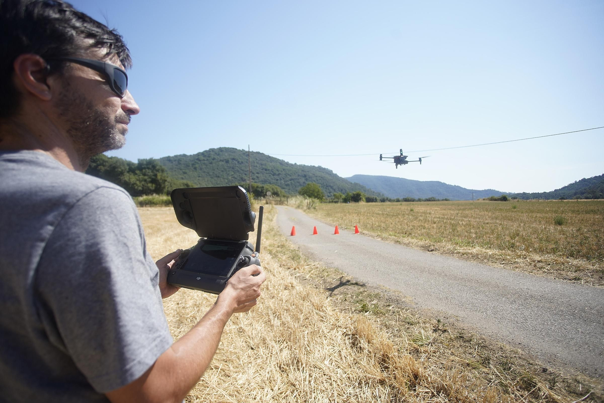 Inicien un seguiment amb drons a la Vall de Llémena per mesurar l’impacte del senglar