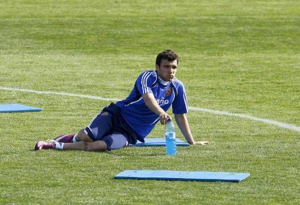 Entrenamiento del Real Zaragoza