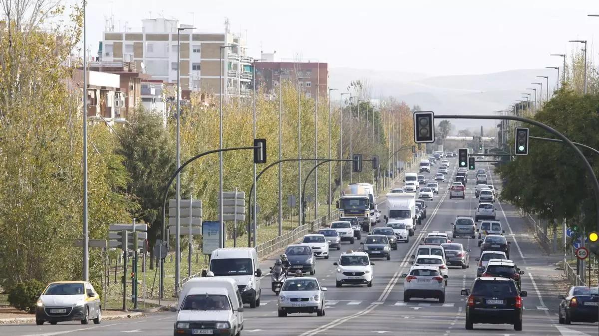Avenida Carlos III antes del inicio de las obras.
