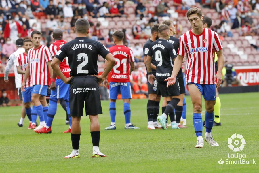 Liga Smartbank 2021/2022 I Partido entre el Sporting y el Málaga CF en El Molinón