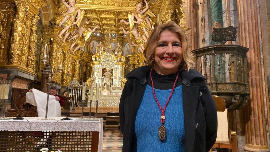 La jueza Reyes Martel recibe una medalla por fomentar los valores del Camino de Santiago