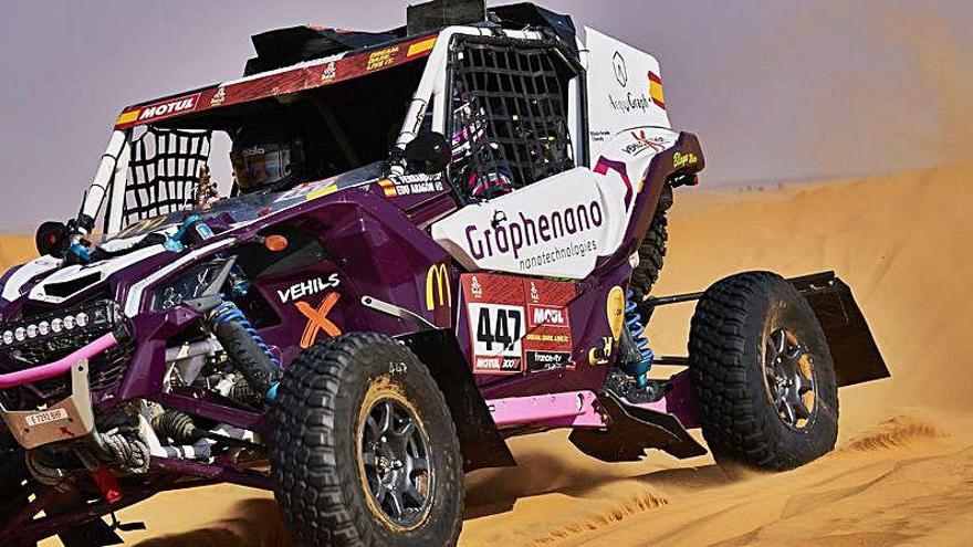 Un valenciano se queda fuera del Dakar en el día de descanso