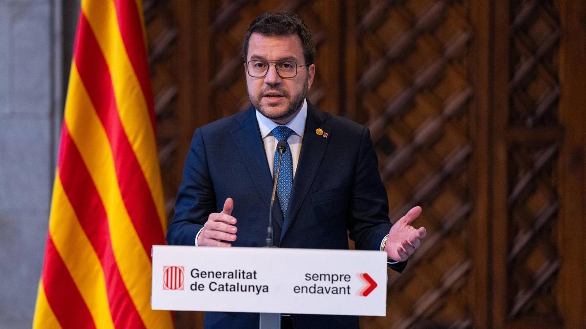 Aragonès convoca elecciones en Cataluña para el 12 de mayo