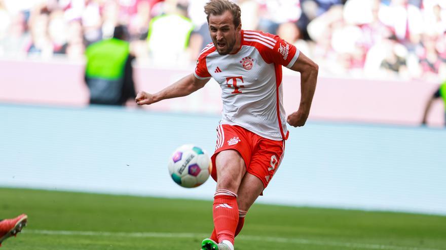 Harry Kane, durante un partido de la Bundesliga con el Bayern de Múnich.