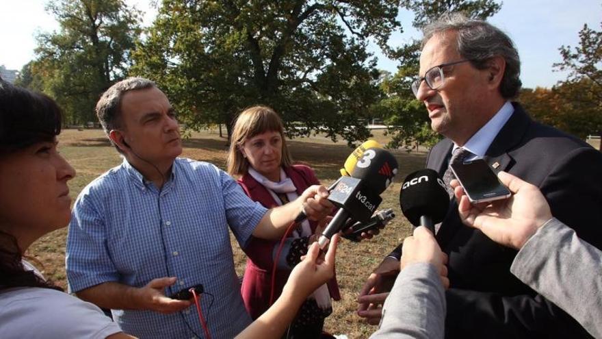 Torra se reúne con Gabriel en Suiza.