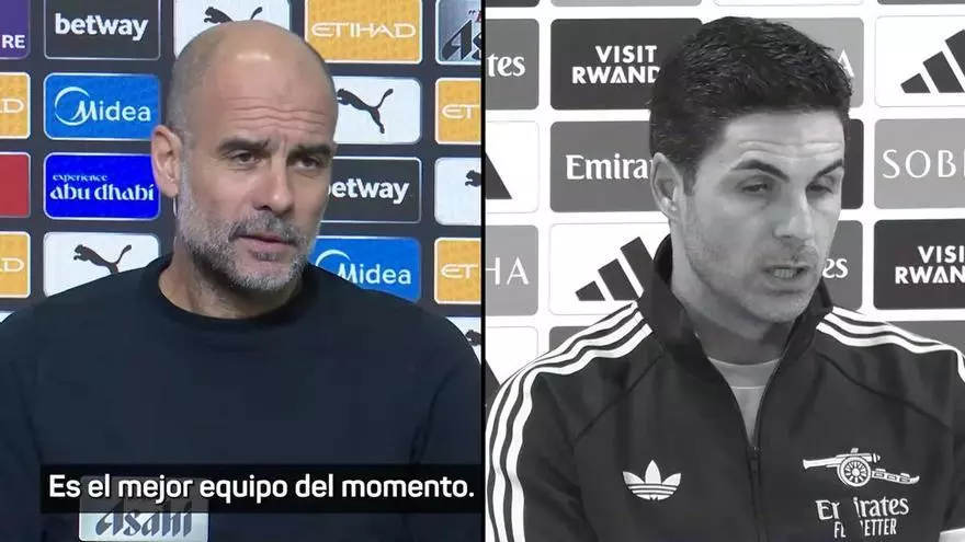 ¿Arsenal mejor equipo del mundo? Para Guardiola sí, para Arteta...