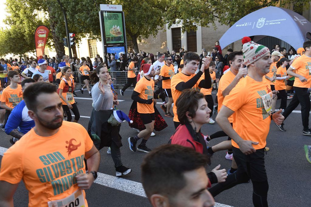 La San Silvestre 2025 en Murcia, en fotografías