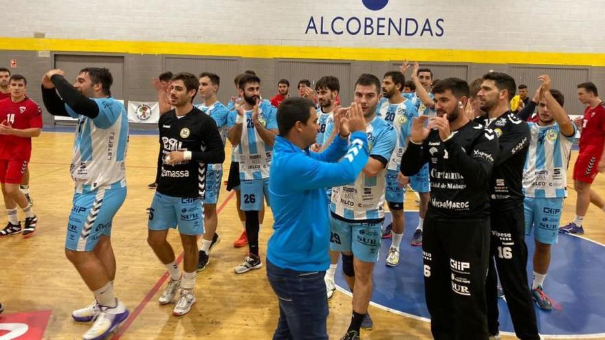 Gran victoria del Ciudad de Málaga en Alcobendas