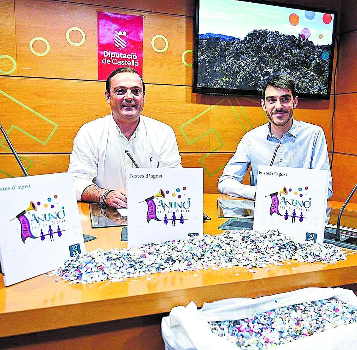 Martínez y Sangüesa destacaron la repercusión del Anunci en toda la comarca.