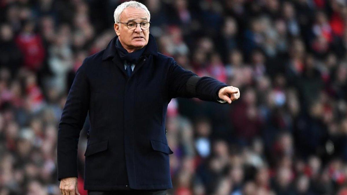 Ranieri, durante su periplo en el banquillo del Fulham