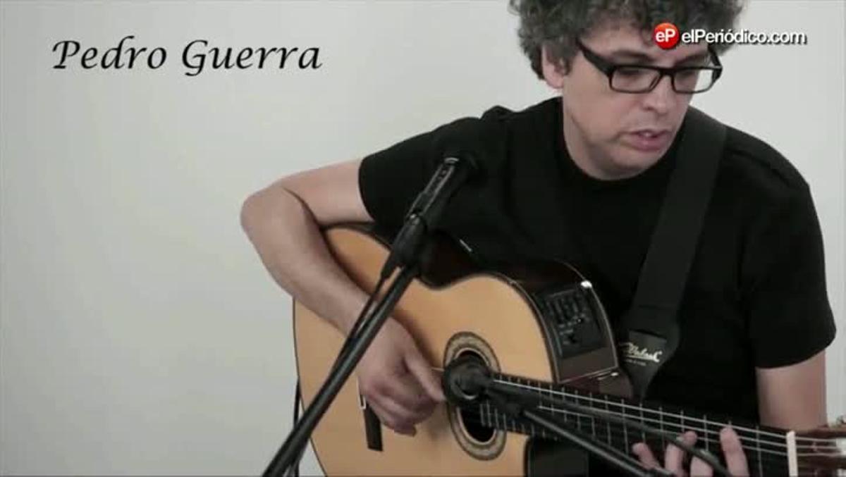 Acústic de Pedro Guerra.30 años donant Guerra
