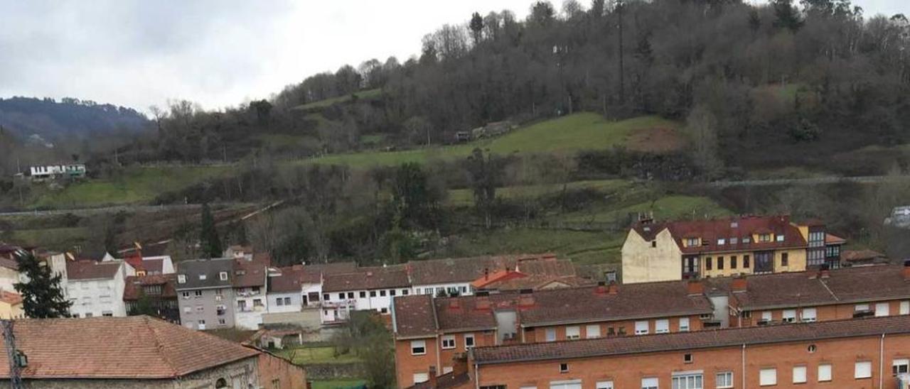 El terreno de Xudes donde se instalará el área de de autocaravanas.