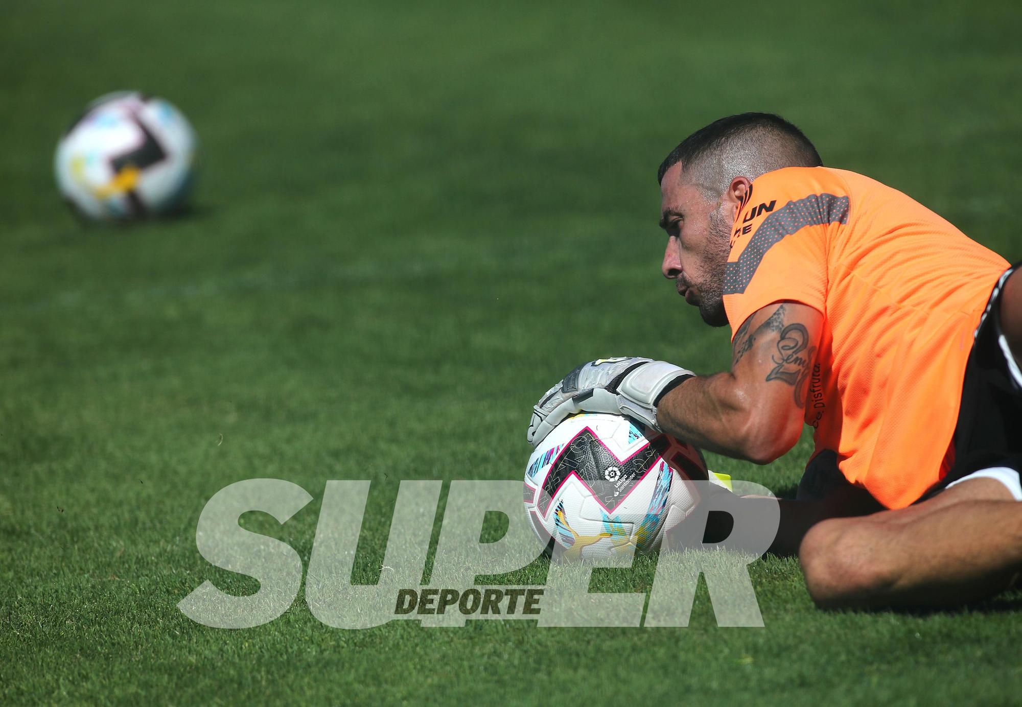 Asúi ha sido el entrenaiento del Valencia CF hoy en Suiza