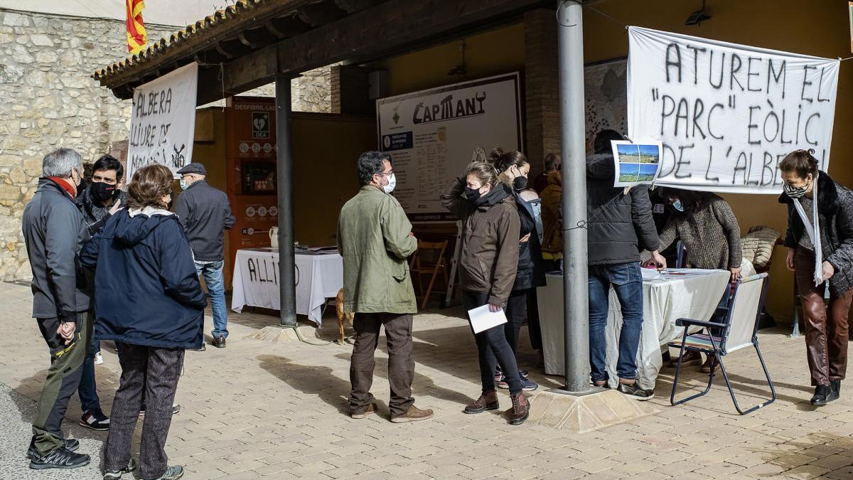 Presentació de la plataforma a Capmany.