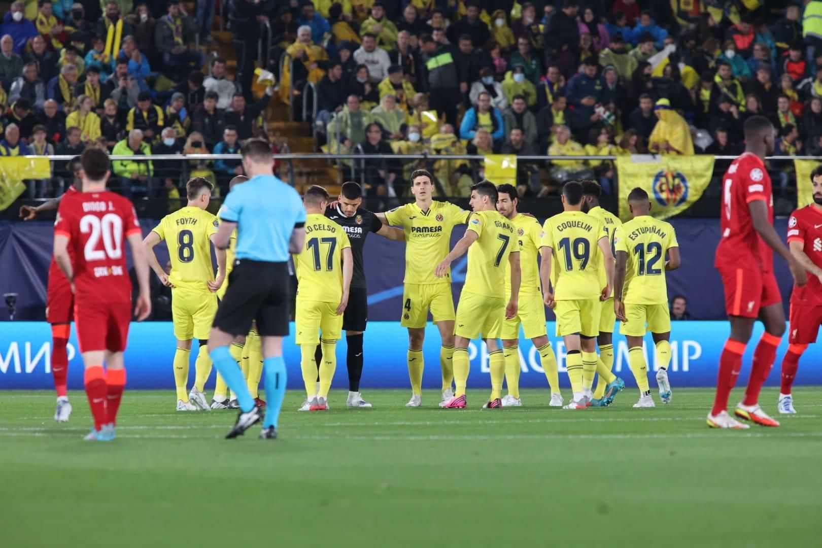 Las mejores imágenes de la primera parte del Villarreal-Liverpool