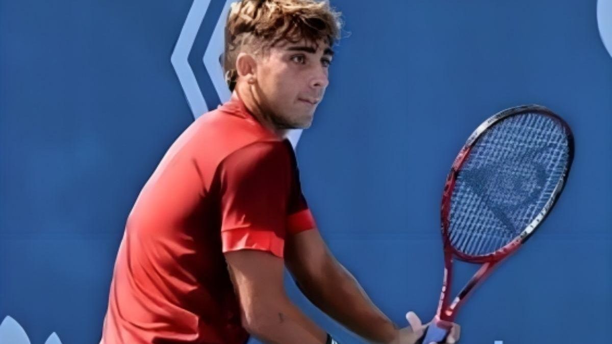 Dani Mérida durante un entrenamiento