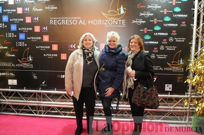 Estreno de 'Regreso al horizonte' en el cine Rex