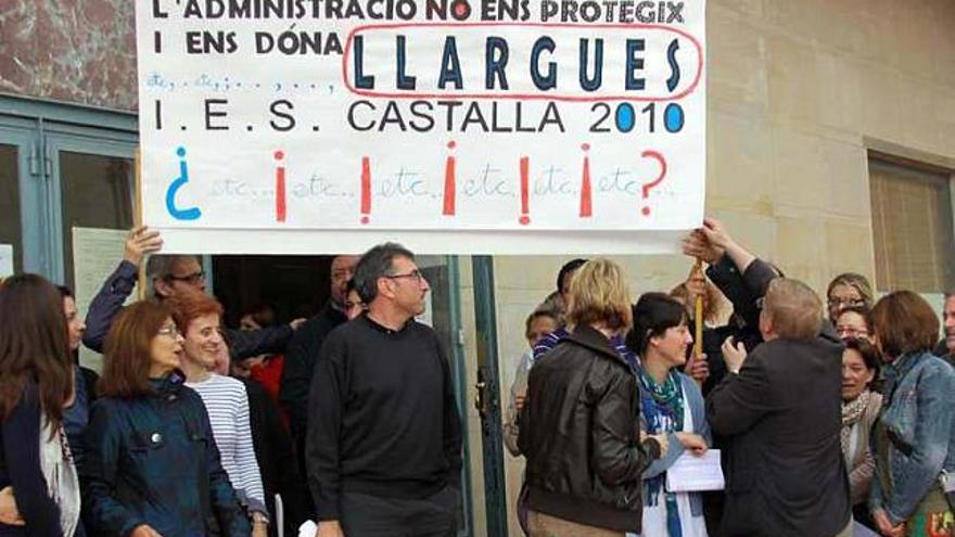 Imagen de la protesta celebrada el pasado jueves.