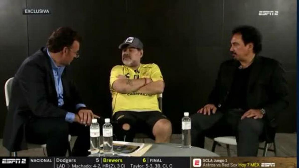 Maradona sigue hablando de Leo Messi