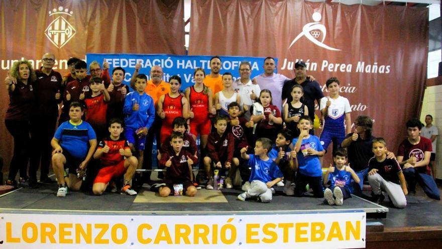 El club de Halterofilia de Alzira arrasa en los Jocs de la Comunitat Valenciana 2026