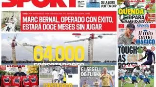 Las portadas de los periódicos deportivos de hoy, martes 10 de septiembre