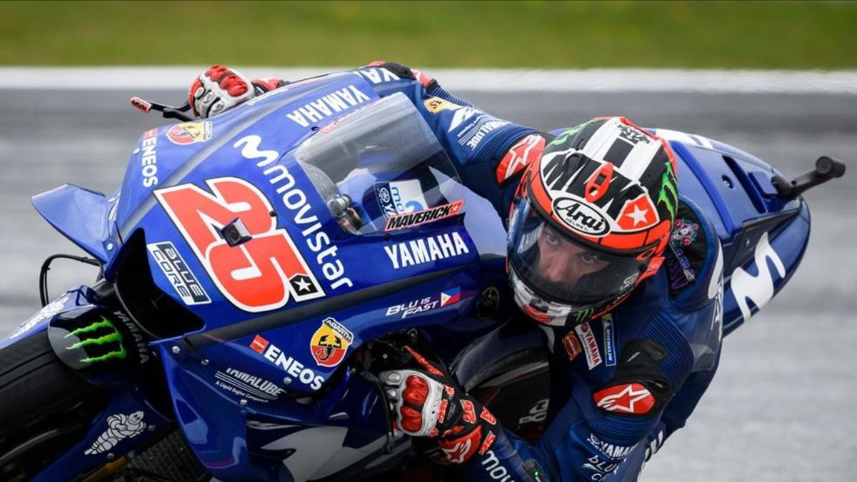 Viñales, dominador por la mañana en el trazado británico