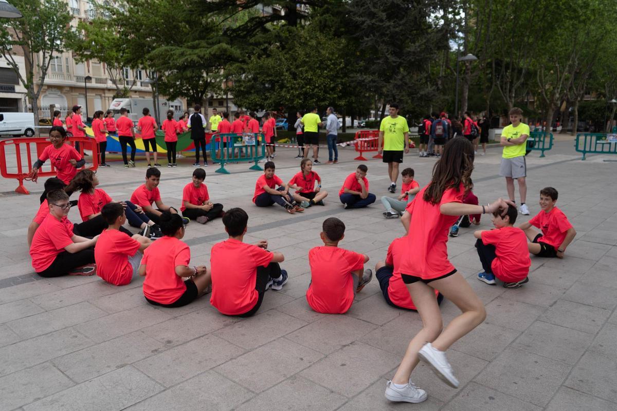 Mil zamoranos celebran el Día de la Educación Física en la Calle