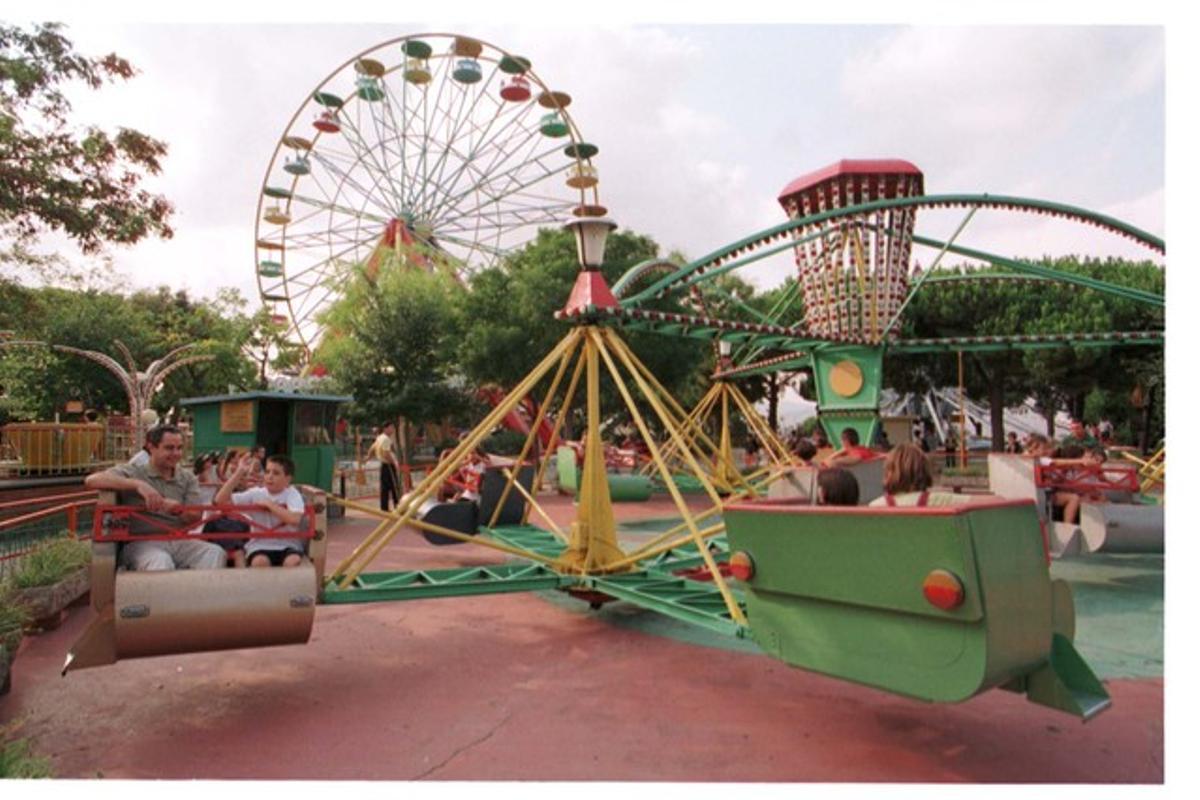 L’antic parc d’atraccions de Montjuïc.