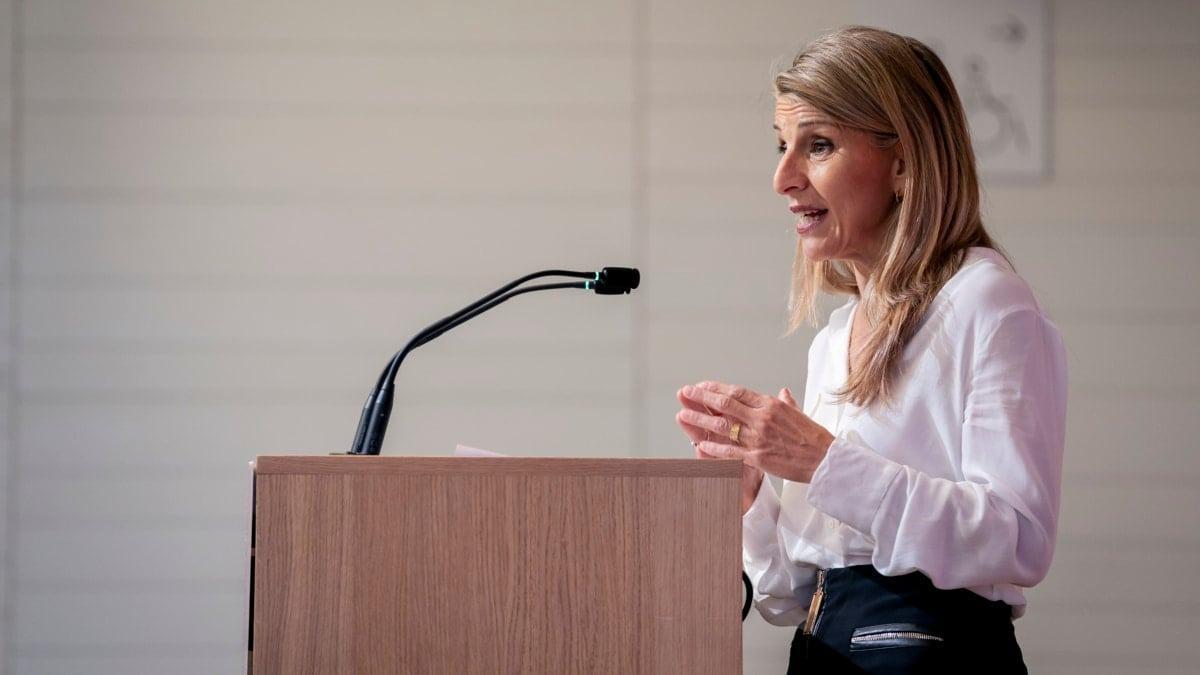 Yolanda Díaz, Ministra