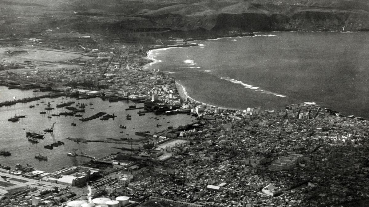 El canal que pudo partir Las Palmas de Gran Canaria en dos y cambiar para siempre Las Canteras