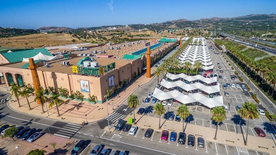 Una vista panorámica del centro comercial que acaba de alcanzar este año su «mayoría de edad».