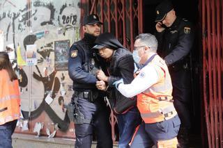 Operación policial contra una banda juvenil en antiguas sucursales bancarias okupadas de Palma