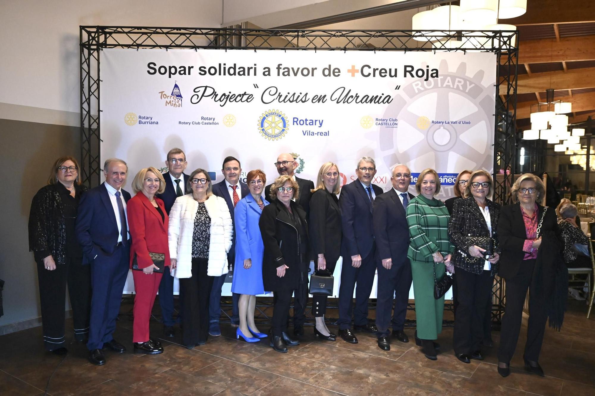 Las mejores fotos de la cena solidaria del Rotary Club Vila-real