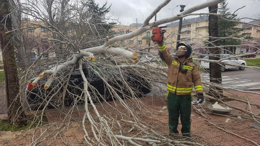 El 112 Extremadura atendió ayer un centenar de llamadas por el temporal