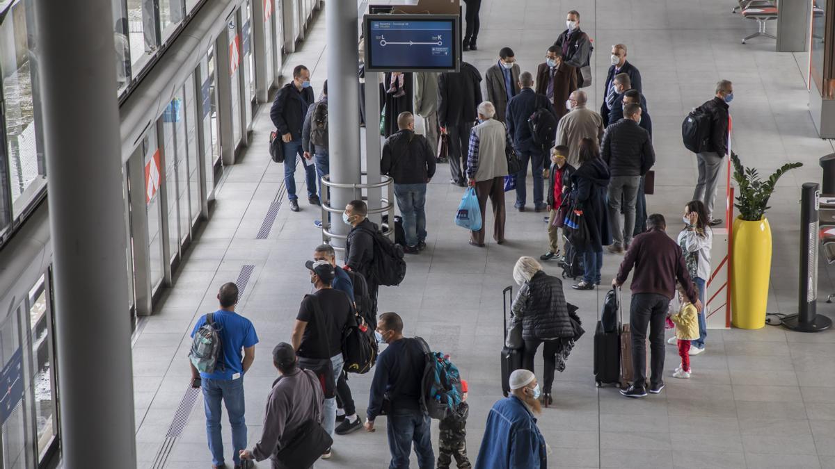 Imagen del aeropuerto Charles de Gaulle de París.