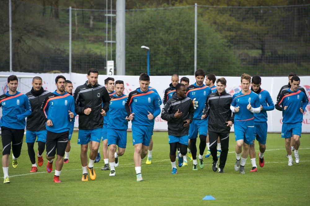 Entrenamiento del Real Oviedo