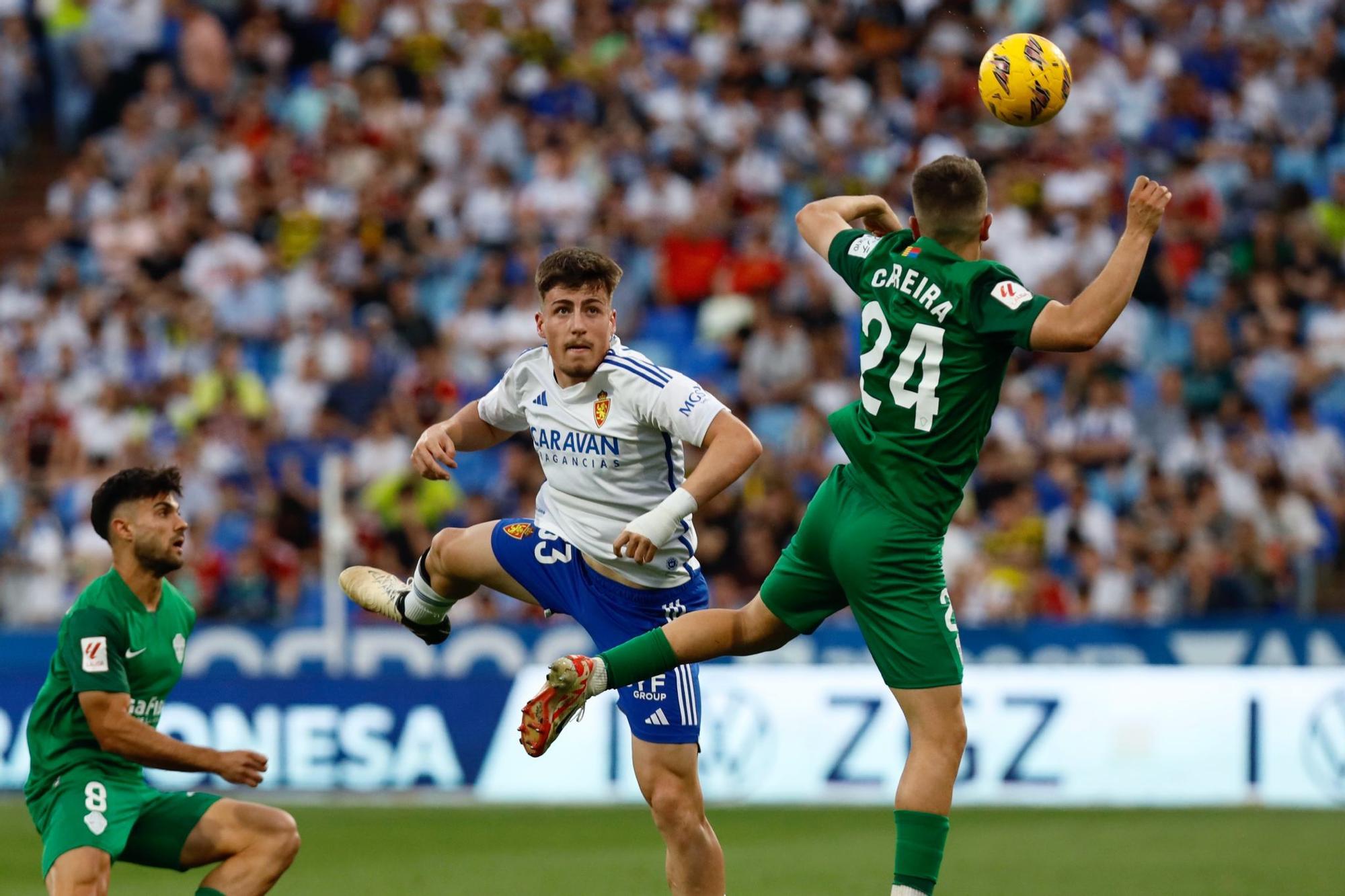 Real Zaragoza - Elche, en imágenes