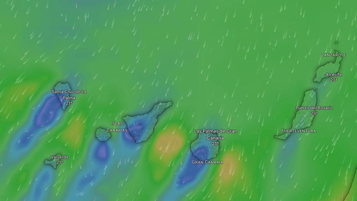 Predicción del tiempo hoy en Canarias