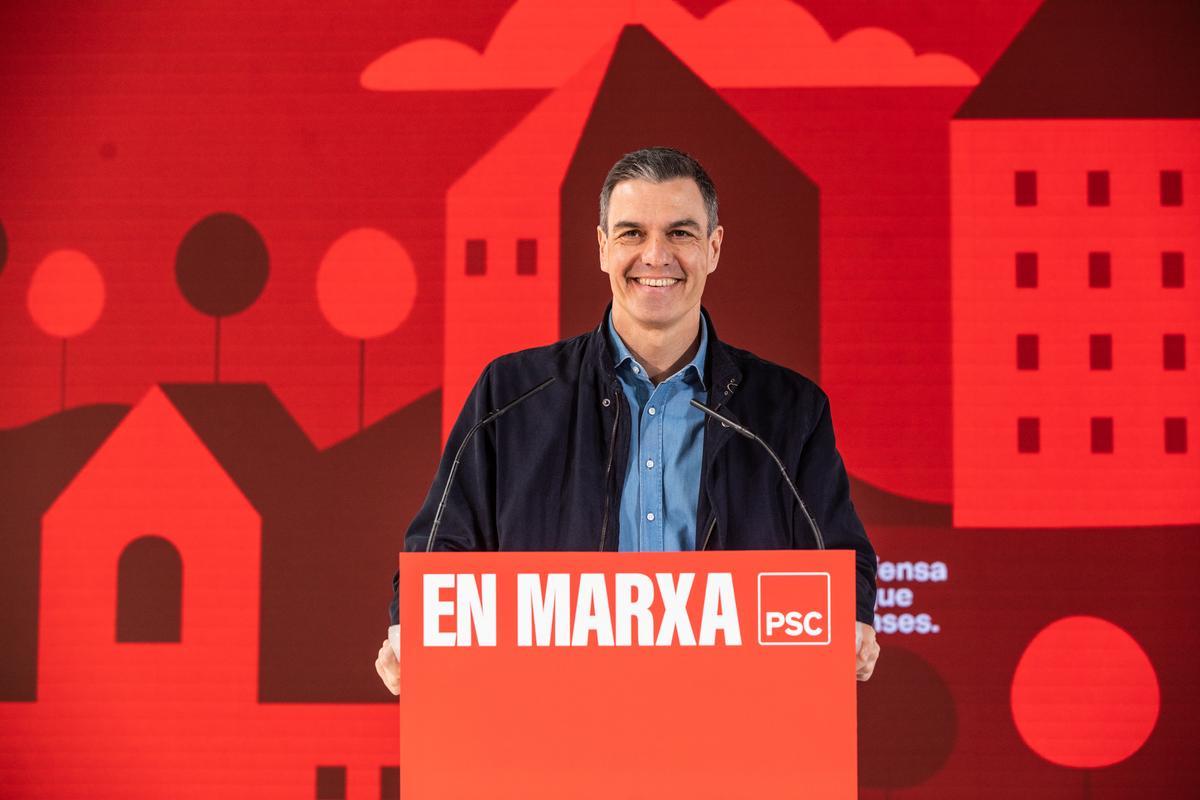 Pedro Sánchez clausura la Convención Municipal del PSC