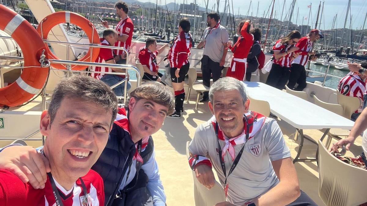 Castellón está presente en la histórica Gabarra para celebrar el título del Athletic Club de Bilbao