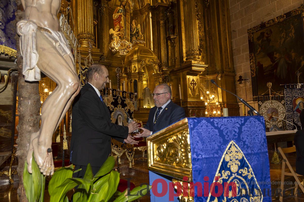 Juan Esteban Piernas pregona la Semana Santa de Caravaca