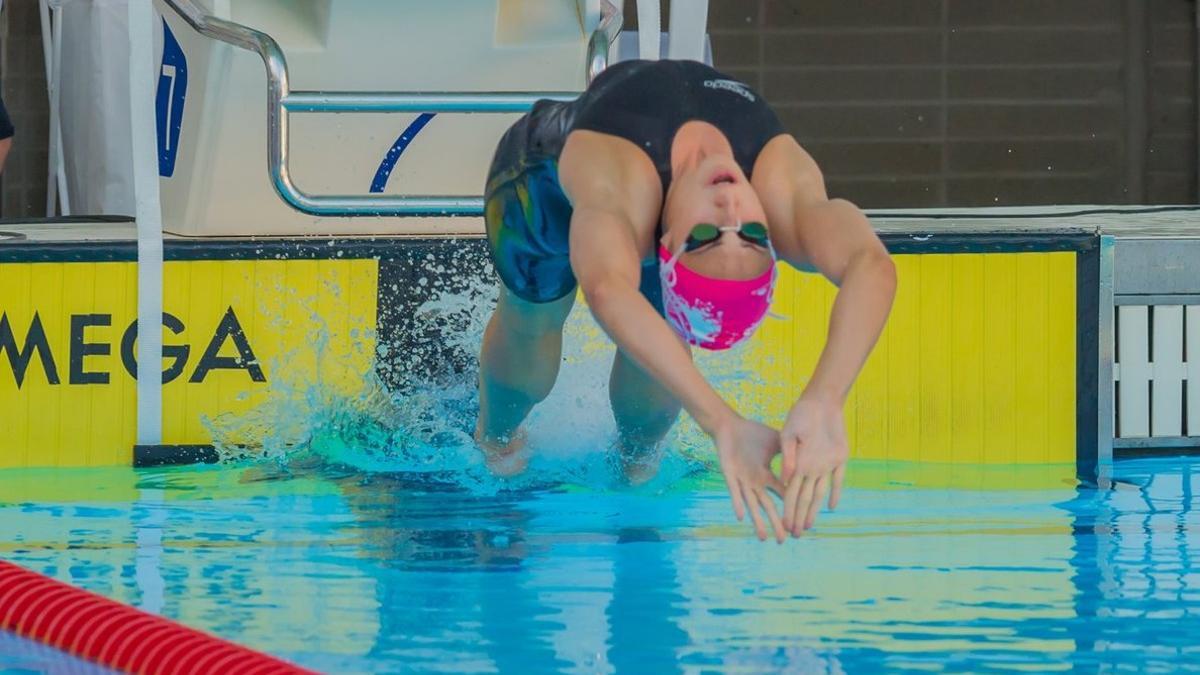 Jessica Vall en el Campeonato Europeo de piscina corta