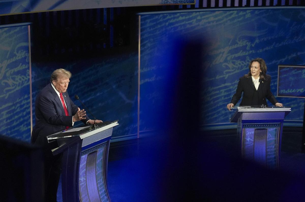 El debate entre Harris y Trump