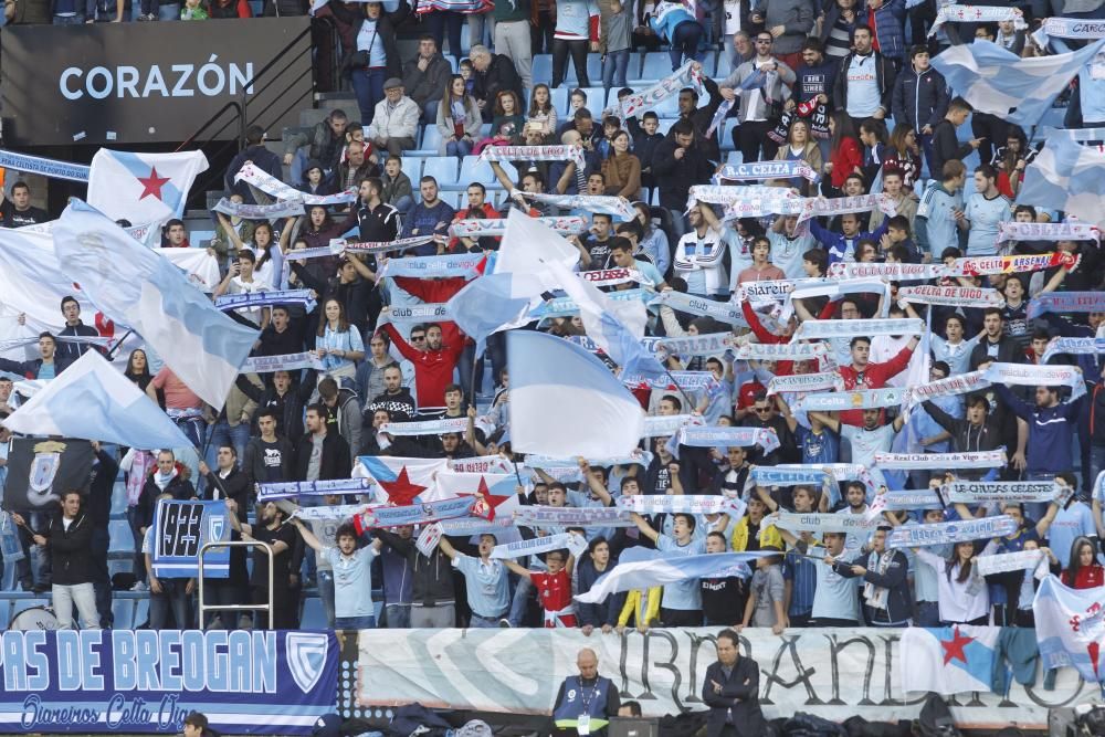 El Celta - Sevilla, en fotos