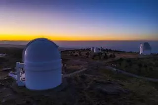 El mayor observatorio de la Europa continental corona una etapa de La Vuelta en Almería