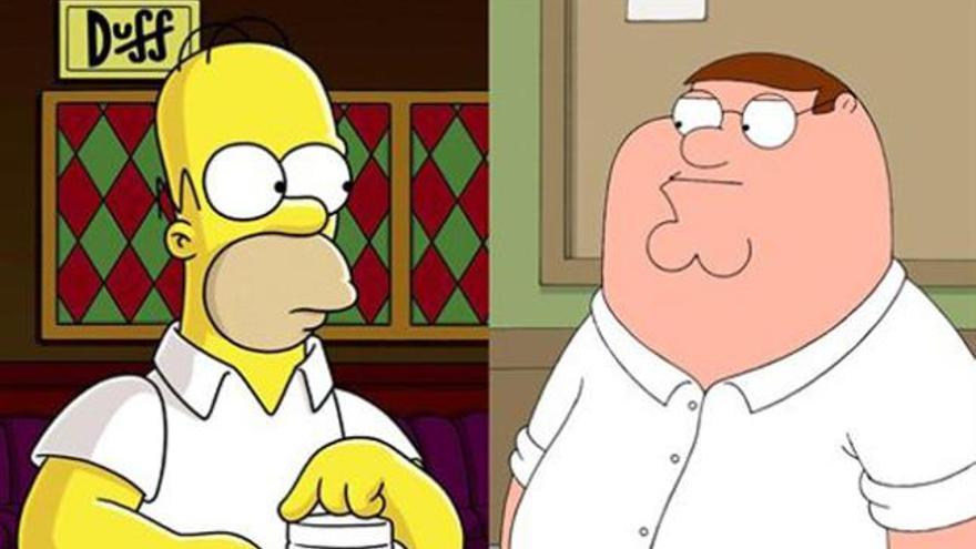 Los Simpson se cuelan en Padre de familia - Levante-EMV