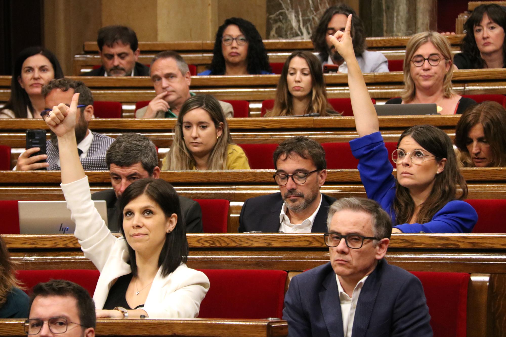 El Parlament aprovar la llei del català per respondre la sentència del 25%.