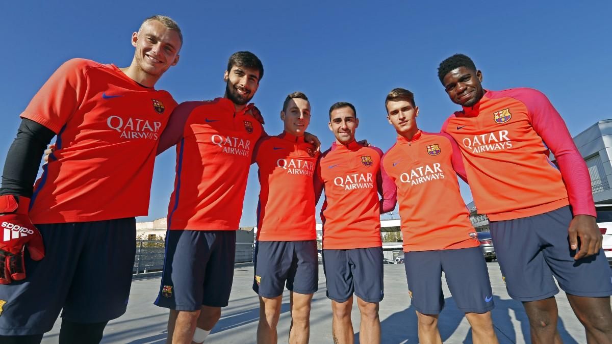 Cillessen, Gomes, Dignre, Alcácer, Denis y Umtiti llegaron al Barça en el verano del 2016