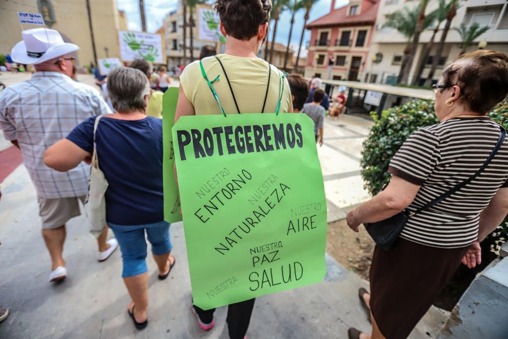 Protesta en San Miguel de Salinas contra la instal