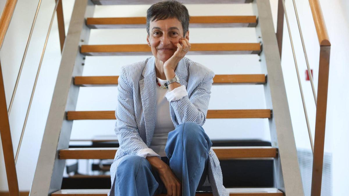 A presidenta do Consello da Cultura Galega, Dolores Vilavedra.